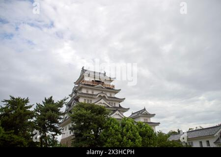 Fukuyama Castle Building In Fukuyama In Japan 24-8-2016 Stockfoto