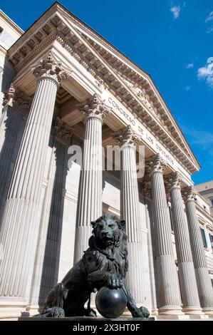 Congreso de Los Diputados. Madrid, Spanien. Stockfoto