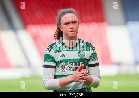 Glasgow, Großbritannien. April 2024. Die Rangers spielen Celtic im Scottish Gas Women's Scottish Cup Halbfinale im Hampden Park, Glasgow, Schottland. Quelle: Findlay/Alamy Live News Stockfoto