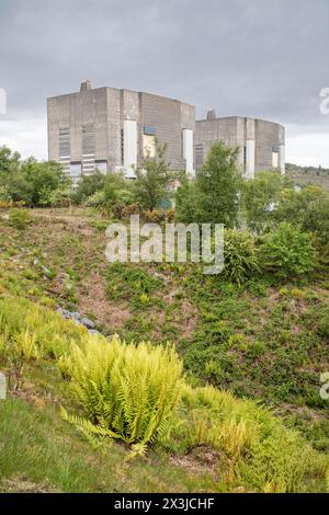 Kernkraftwerk Trawsfynydd, Eryri-Nationalpark, Gwynedd, Nordwales, Vereinigtes Königreich Stockfoto
