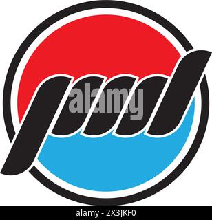 Seil-Symbol-Vektor-Illustration einfaches Design. Stock Vektor