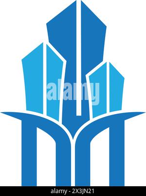 Apartment Icon Logo Vektor Design Vorlage Stock Vektor
