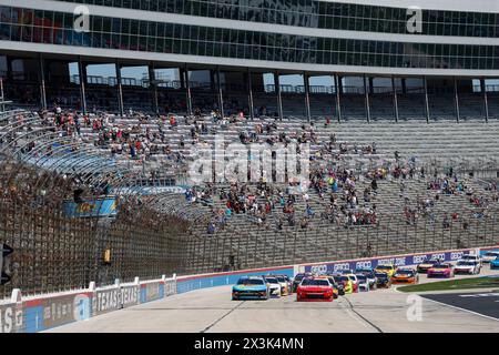 Fort Worth, Tx, USA. April 2024. Jesse Love rennt für die Andy's Frozen Custard 300 in Fort Worth, TX, USA. (Credit Image: © Stephen A. Arce Action Sports Ph/ASP) NUR REDAKTIONELLE VERWENDUNG! Nicht für kommerzielle ZWECKE! Stockfoto