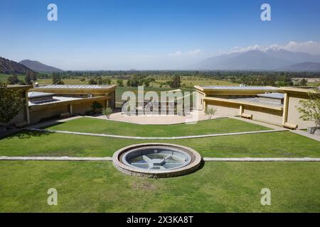 Santiago, Chile - 25. November 2023: Haras de Pirque Weingut und Weingut in der Nähe von Santiago, Chile Stockfoto