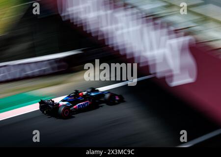 Suzuka Circuit, 6. April 2024: Esteban Ocon (FRA) von Alpine während des Formel 1 Grand Prix von Japan 2024. Stockfoto