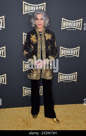 Jane Fonda bei der Homeboy Industries Lo Maximo Awards 2024 Gala im Hotel JW Marriott. Los Angeles, 27.04.2024 *** Jane Fonda bei den Homeboy Industries Lo Maximo Awards 2024 Gala im JW Marriott Los Angeles Hotel, 27 04 2024 Foto:xD.xStarbuckx/xFuturexImagex maximo 4452 Stockfoto