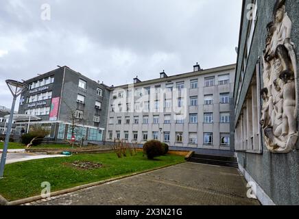 Aranzazu Gebäude, Krankenhaus Donostia, San Sebastian, Gipuzkoa, Baskenland, Spanien Stockfoto