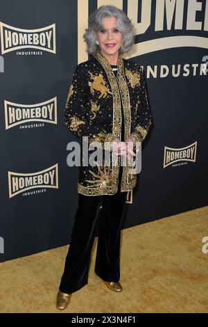 Jane Fonda bei der Homeboy Industries Lo Maximo Awards 2024 Gala im Hotel JW Marriott. Los Angeles, 27.04.2024 Stockfoto