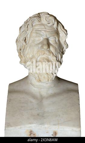 Antisthenes - griechischer Philosoph und Schüler von Sokrates, Gründer der zynischen Philosophie. Stockfoto