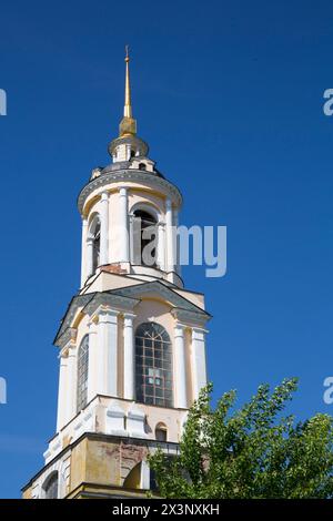 Ehrwürdiger Glockenturm, Ausstellung des Gewandklosters, UNESCO-Weltkulturerbe, Suzdal, Oblast Vladimir, Russland Stockfoto