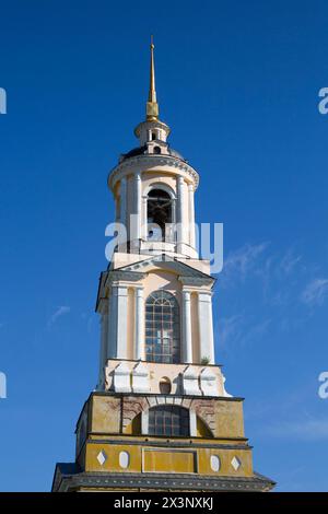 Ehrwürdiger Glockenturm, Ausstellung des Gewandklosters, UNESCO-Weltkulturerbe, Suzdal, Oblast Vladimir, Russland Stockfoto