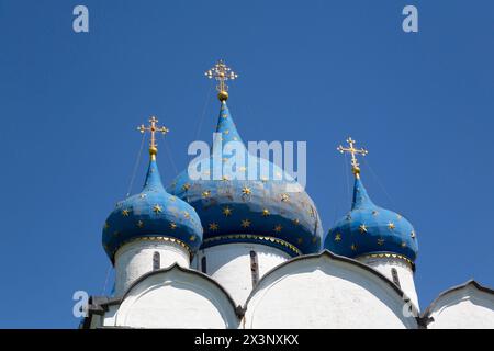 Geburtskirche (1222), Kreml, UNESCO-Weltkulturerbe, Suzdal, Oblast Wladimir, Russland Stockfoto