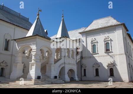 Roten Kammer, Kreml, Rostow Weliki, Goldener Ring, Oblast Jaroslawl, Russland Stockfoto