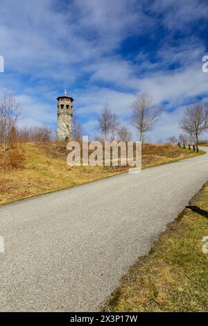 Weeks State Park - Weeks Estate auf dem Gipfel des Mount Prospect in Lancaster, New Hampshire, USA, während der Frühlingsmonate. Stockfoto