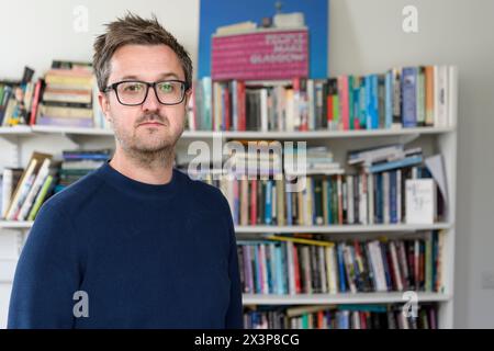 Alistair Fraser, Universitätsprofessor in Glasgow, der an der Scottish Violence Reduction Unit forscht. Stockfoto