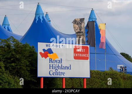 Royal Highland Showground, Big Top, Inliston Stockfoto