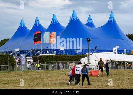 Royal Highland Showground, Big Top, Inliston Stockfoto