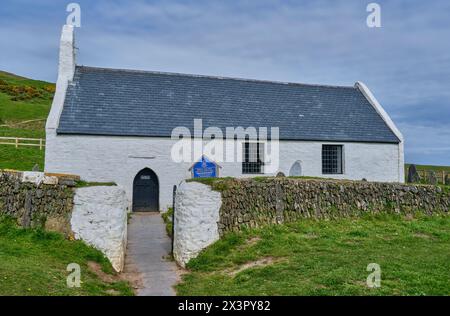 Eglwys y Grog (Holy Cross Church) Mwnt, Cardigan, Ceredigion, Wales Stockfoto