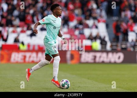 Alvaro Djalo während des Liga Portugal Spiels zwischen SL Benfica und SC Braga im Estadio da Luz, Lissabon, Portugal. (Maciej Rogowski) Stockfoto