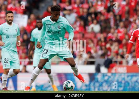 Simon Banza während des Liga Portugal Spiels zwischen SL Benfica und SC Braga im Estadio da Luz, Lissabon, Portugal. (Maciej Rogowski) Stockfoto