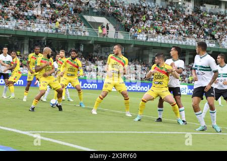 Curitiba, Parana, Brasilien. April 2024. CURITIBA (PR)28.04.2024-FOOTBALL/CAMPEONATO/BRASILEIRAO-Bid während eines Spiels zwischen Coritiba und Brusque, gültig für die brasilianische Meisterschaft 2024, die am Sonntag, 28. In der Stadt Curitiba ausgetragen wurde. (Kreditbild: © Edson de Souza/TheNEWS2 via ZUMA Press Wire) NUR REDAKTIONELLE VERWENDUNG! Nicht für kommerzielle ZWECKE! Stockfoto