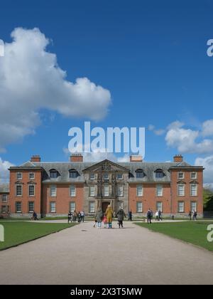 Besucher der Dunham Massey Hall and Gardens, Cheshire Stockfoto