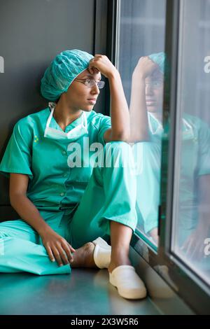 Frau Stockfoto