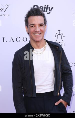 George Kotsiopoulos nimmt am 28. April 2024 an den 8. Jährlichen Fashion Los Angeles Awards der Daily Front Row in Beverly Hills, Kalifornien, Teil. Foto: Crash/imageSPACE Stockfoto