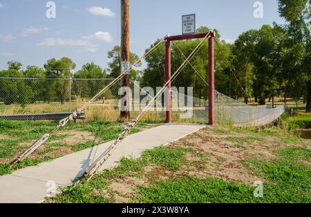 Connor Battlefield State Historic Site, Battlefield in Ranchester, Wyoming, USA Stockfoto