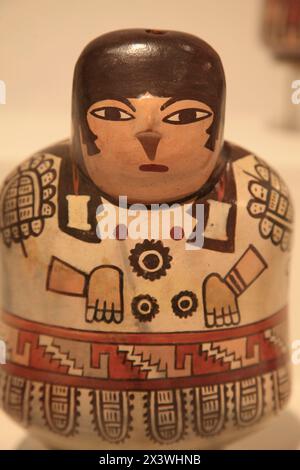 Spanien, Madrid, Nazca Kulturausstellung, Töpferei Stockfoto