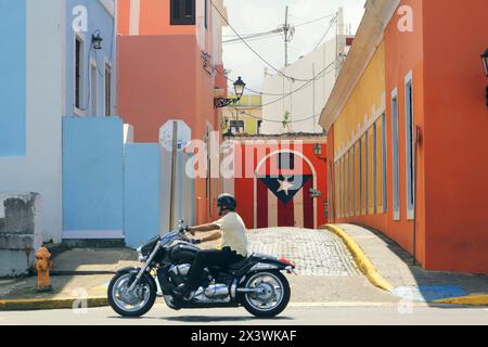 Usa, Porto Rico, San Juan Stockfoto