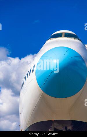 Europa, Skandinavien, Schweden. Stockholm. Flughafen Stockholm-Arlanda. Jumbo Hostel. Jugendherberge in einer Boeing 747 Stockfoto