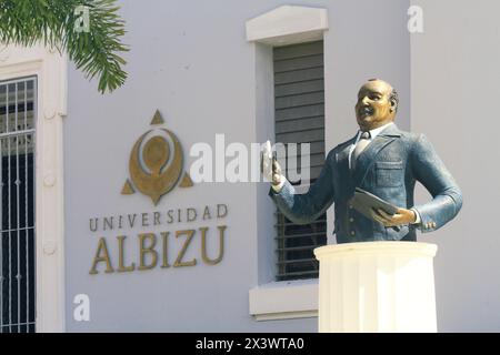 Usa, Porto Rico, San Juan. Carlos Albizu University Stockfoto