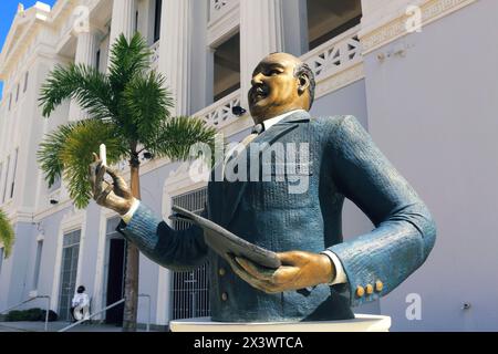 Usa, Porto Rico, San Juan. Carlos Albizu University Stockfoto