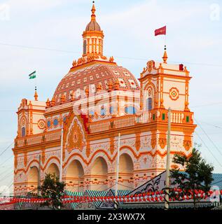 Spanien, Andalusien, Sevilla, Festival, Eingangstor Stockfoto