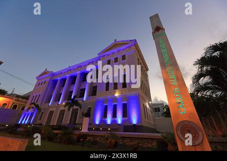 Usa, Porto Rico, San Juan. Carlos Albizu University Stockfoto