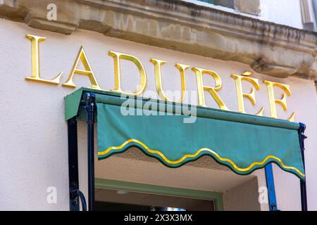 Europa, Luxemburg, Luxemburg-Stadt, Laduree Stockfoto