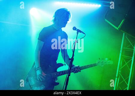 Mailand, Italien, 21. Januar 2024. Die US-amerikanische Rockband Christopher Shayne tritt live bei Legend in Mailand auf. Credits: Maria Laura Arturi/Alamy Live News Stockfoto