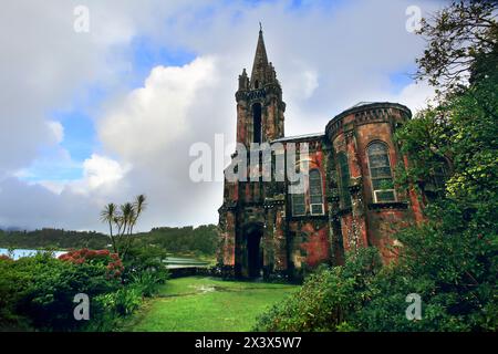 Portugal, Azoren; Insel Sao Miguel. Lagoa das Furnas Stockfoto