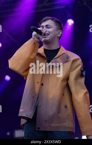 27. APRIL 2024 Kingsland Festival ROTTERDAM ROTTERDAM, NIEDERLANDE - 27. APRIL: Flemming besucht das Kingsland Festival im Zuiderpark am 27. April 2024 in Rotterdam, Niederlande. Foto: Marcel Koch/BSR Agency 66479086.jpg Rotterdam Zuiderpark Niederlande Inhalte können nicht direkt oder indirekt über Dritte in den Niederlanden weiterverbreitet werden. Copyright: XBSRxAgencyx Stockfoto