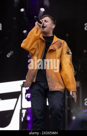 27. APRIL 2024 Kingsland Festival ROTTERDAM ROTTERDAM, NIEDERLANDE - 27. APRIL: Flemming besucht das Kingsland Festival im Zuiderpark am 27. April 2024 in Rotterdam, Niederlande. Foto: Marcel Koch/BSR Agency 66467964.jpg Rotterdam Zuiderpark Niederlande Inhalte können nicht direkt oder indirekt über Dritte in den Niederlanden weiterverbreitet werden. Copyright: XBSRxAgencyx Stockfoto