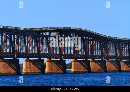 USA, Florida, Keys. Overseas Highway Stockfoto