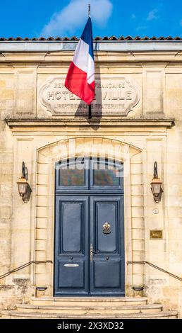 Frankreich, Gironde, Saint Emilion (UNESCO-Weltkulturerbe), Rathaus Stockfoto