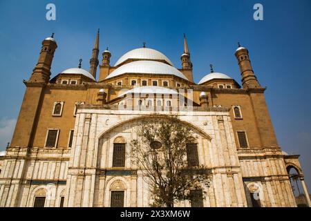 Moschee von Muhammad Ali, 1830, UNESCO-Weltkulturerbe, Zitadelle, Kairo Ägypten Stockfoto