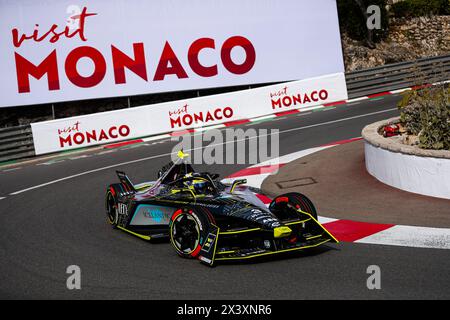 03 SETTE CAMARA Sergio (BH), ERT Formula E Team, ERT X24, Action beim Monaco ePrix 2024, 6. Treffen der ABB FIA Formel E Weltmeisterschaft 2023-24, auf dem Circuit de Monaco vom 25. Bis 27. April 2024 in Monaco - Foto Javier Jimenez / DPPI Stockfoto