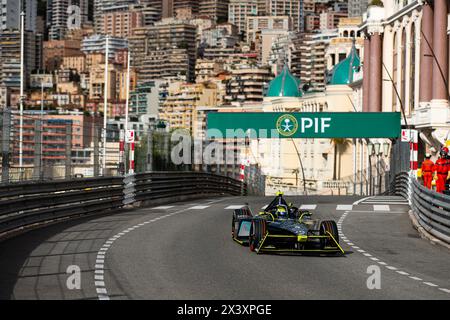 03 SETTE CAMARA Sergio (BH), ERT Formula E Team, ERT X24, Action während des Monaco ePrix 2024, 6. Treffens der ABB FIA Formel E Weltmeisterschaft 2023-24, auf dem Circuit de Monaco vom 25. Bis 27. April 2024 in Monaco Stockfoto