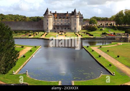 Frankreich, Nouvelle Aquitaine, Maritime Département Charente (17), Saint Porchaire, Schloss La Roche Courbon Stockfoto