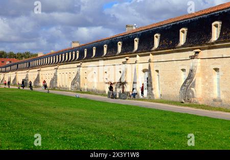 Frankreich, Nouvelle Aquitaine, Charente Maritime (17) Rochefort, corderie royale Stockfoto