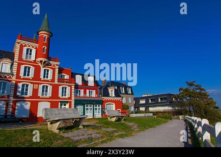 . « Les Tourelles » Hotel Stockfoto
