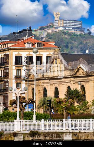 Markt La Bretxa, Donostia, San Sebastian, Baskenland, Spanien, Europa. Das Hotel liegt in der Altstadt von San Sebastián, La Bretxa Markt hat eine privilegierte Stockfoto